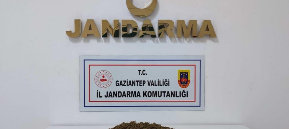 Gaziantep'te 5 kilo skunk ele geçirildi: 1 şahıs tutuklandı