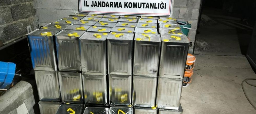 Gaziantep'te 500 bin TL değerinde sahte zeytinyağı ele geçirildi: 1 gözaltı
