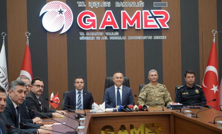 Gaziantep'te 626 terör operasyonu yapıldı, 662 kilo uyuşturucu ele geçirildi