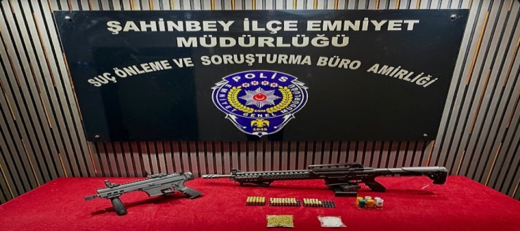 Gaziantep’te Aranan Hükümlü Yakalandı: Silah ve Uyuşturucu Ele Geçirildi