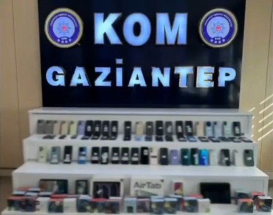Gaziantep'te cep telefonu kaçakçılarına dev operasyon: 8 gözaltı