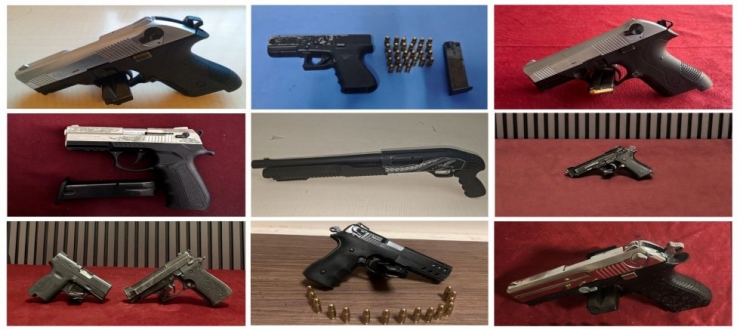 Gaziantep’te Eylül Ayında Asayiş Operasyonları: Çok Sayıda Silah Ele Geçti, 668 Tutuklama