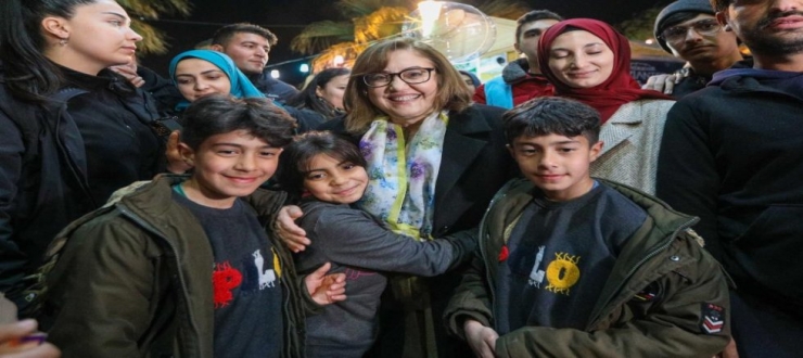 Gaziantep’te Fatma Şahin Zirvede
