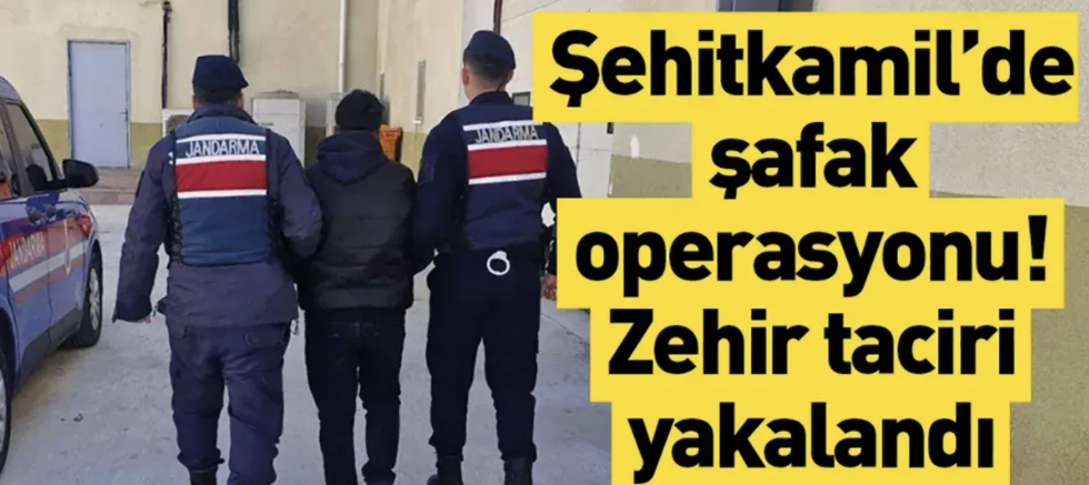 Gaziantep’te firari suçluya jandarma pençesi!