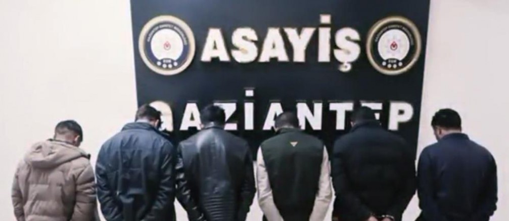 Gaziantep'te ‘hırsızlık çetesi' çökertildi: 6 gözaltı