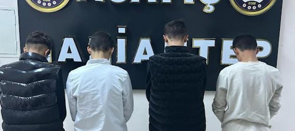 Gaziantep’te Hırsızlık Operasyonu: 5 Şüpheli Yakalandı