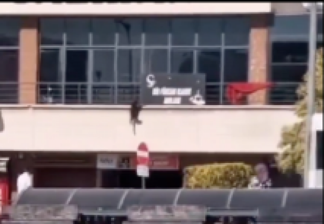 Gaziantep’te İnanılmaz Görüntü!