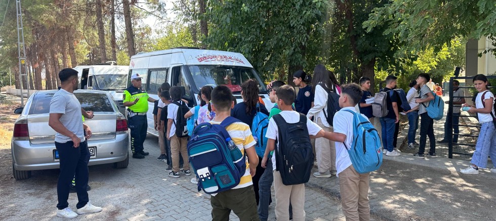Gaziantep’te Jandarmadan Okul Servislerine Sıkı Denetim