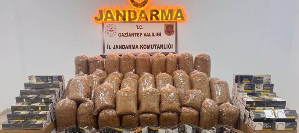 Gaziantep’te Kaçak Tütün Operasyonu: 2 Gözaltı