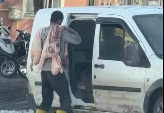 Gaziantep’te Kasapta Görüntüler Tepki Topladı