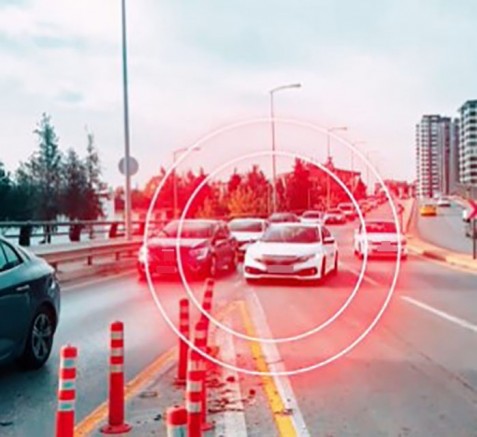 Gaziantep'te 'kaynak' yapan 2 bin 236 sürücüye ceza