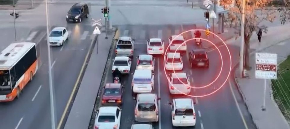 Gaziantep'te 'kaynak' yapan 810 sürücüye 802 bin TL ceza