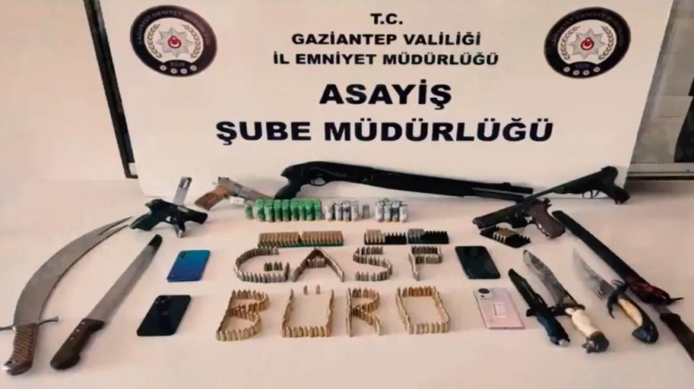 Gaziantep'te kurşunlama olayları şüphelisi 6 şahıs yakalandı