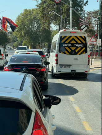 Gaziantep'te o öğrenci servisine dikkat!