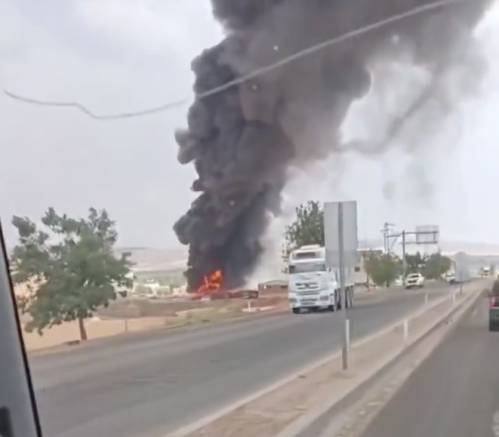 Gaziantep’te Palet Fabrikasında Yangın! Alevler Giderek Büyüyor