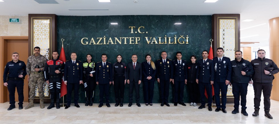 Gaziantep’te Polis Haftası Kutlaması: Vali Çeber Emniyet Teşkilatını Ağırladı