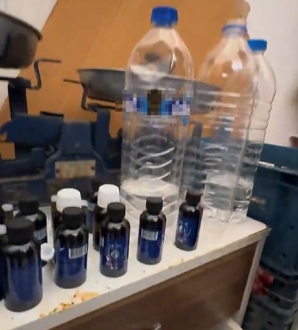 Gaziantep'te şok denetim: Kasapta kaçak alkol üretimi yapıldığı tespit edildi