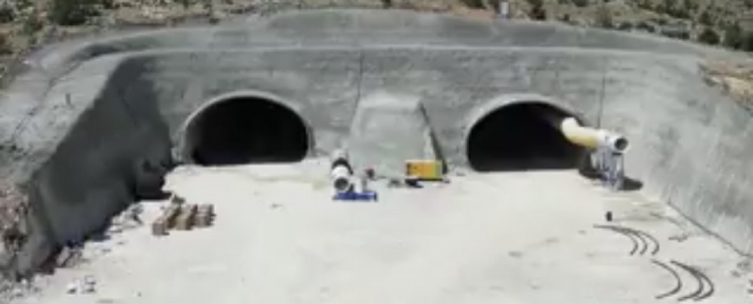 Gaziantep'te Tarihi Ulaşım Projesi: Dülük Tüneli'nde Çalışmalar Hızla Devam Ediyor