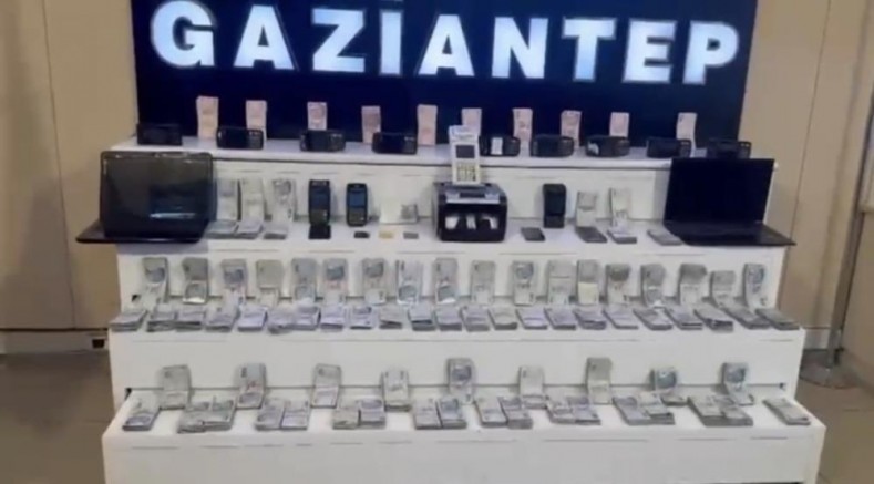 Gaziantep’te tefeci operasyonu: 22 gözaltı