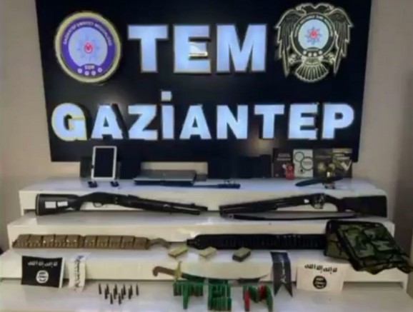 Gaziantep'te terör operasyonunda 7 tutuklama
