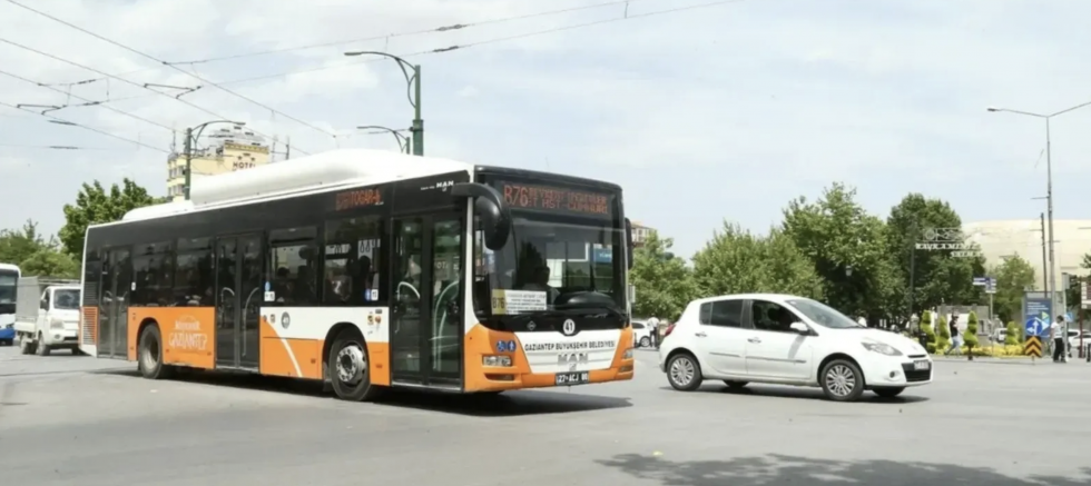 Gaziantep’te toplu taşıma artık ücretsiz