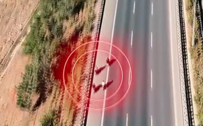 Gaziantep'te trafik kurallarını ihlal eden ve yarışan 38 motosiklete ceza