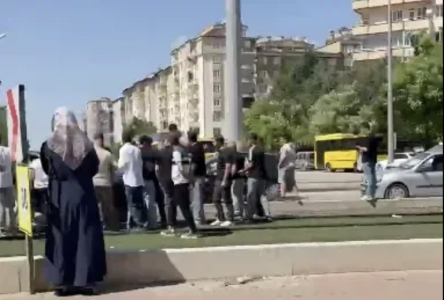 Gaziantep’te Tramvay Yolunda Feci Kaza 