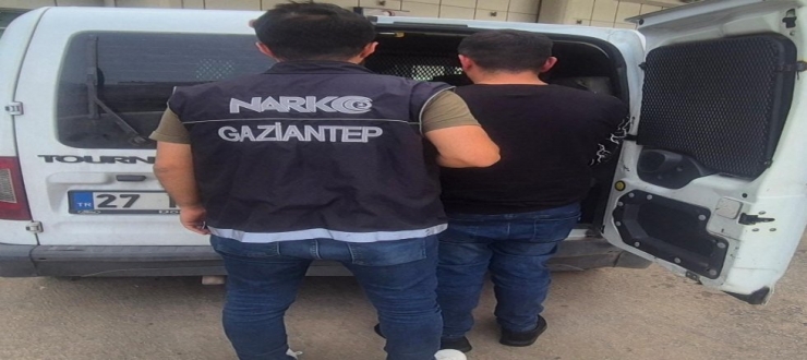 Gaziantep’te Uyuşturucu Ticareti Suçundan Aranan Şüpheli Yakalandı