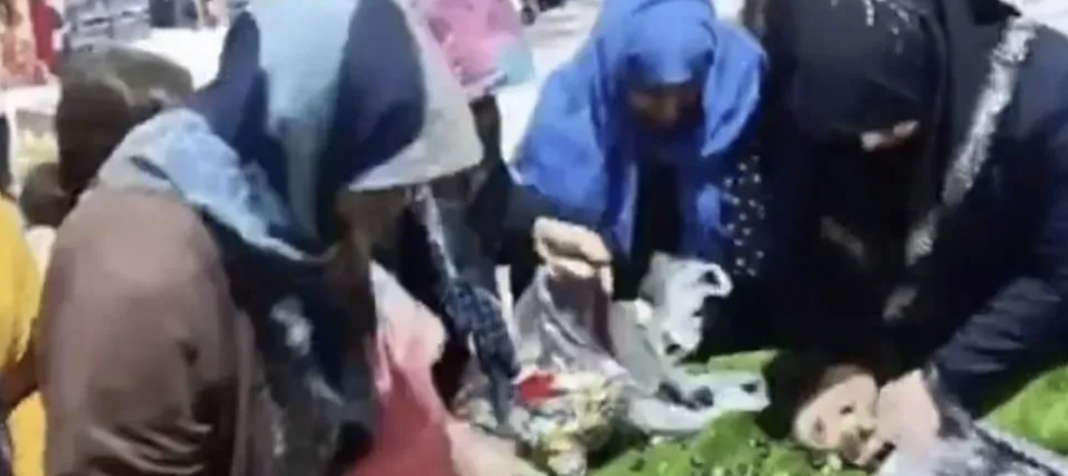 Gaziantep'te vay halimize dedirten görüntü