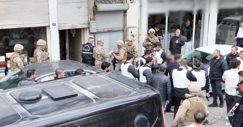 Gaziantep'teki rehine olayı adım adım dron kamerasında