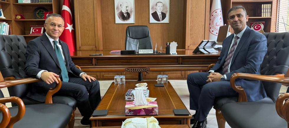 Gaziantep Valisi Kemal Çeber’den Dr. Erdal Kılınç’a Hayırlı Olsun Ziyareti