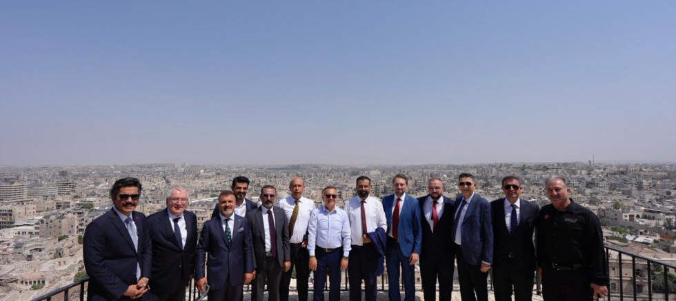 Gaziantep Valisi Kemal Çeber'den Halep'e Anlamlı Ziyaret