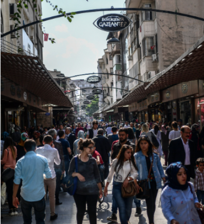 Gaziantepliler Sıcağa Aldırmadı, Çarşı ve Pazarlara Akın Etti