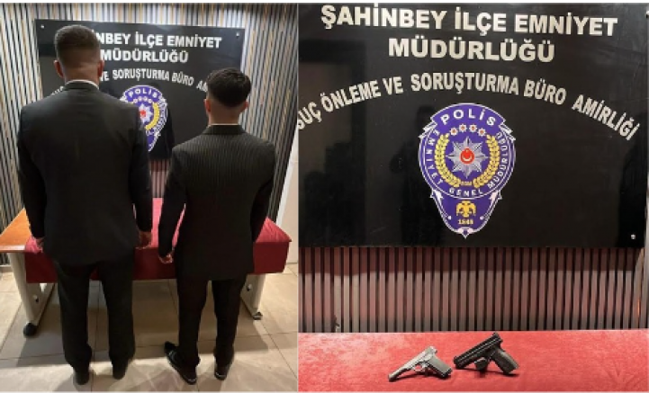 Gelin Alma Merasiminde Ruhsatsız Silahlar Ele Geçirildi