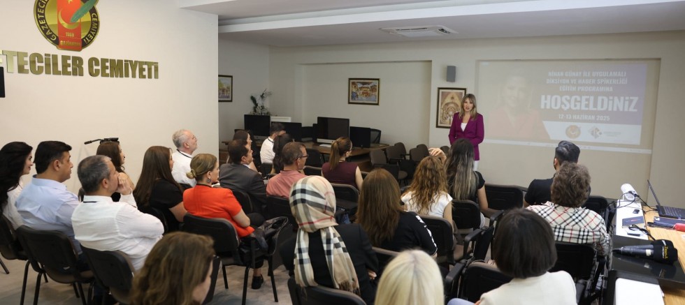 GGC’de Nihan Günay’la Spikerlik ve Diksiyon Eğitimi