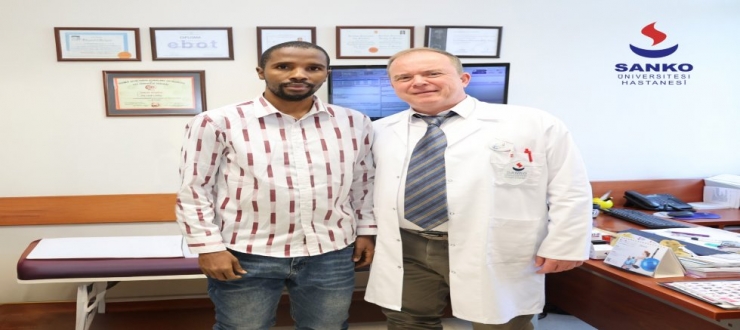 Gineli hasta şifayı SANKO Üniversitesi Hastanesi’nde buldu