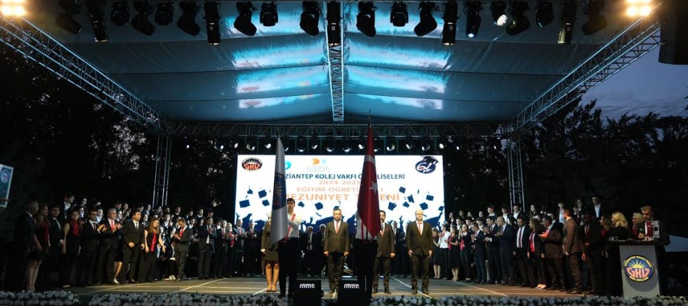 GKV Özel Liseleri Öğrencilerinin Kep Gururu