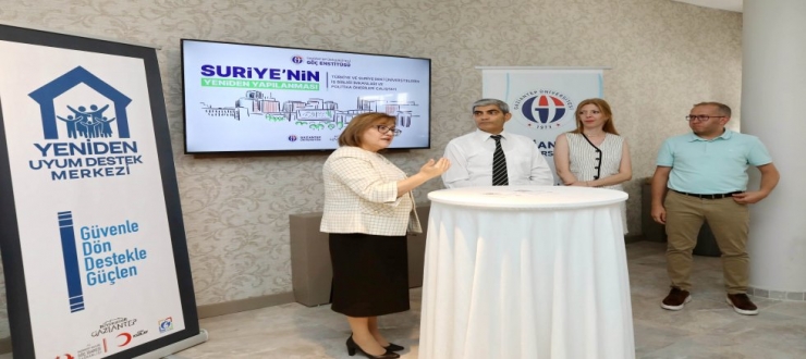 GÖÇ ENSTİTÜSÜ’NDEN SURİYE’NİN YENİDEN YAPILANMASI