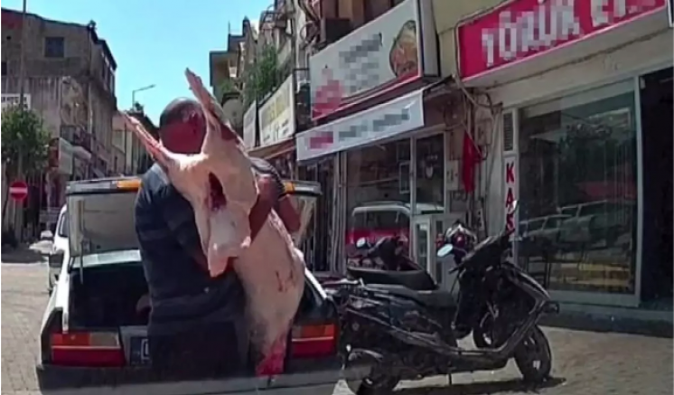 Gören şaştı kaldı: Etler bagajda, hijyen umursanmadı