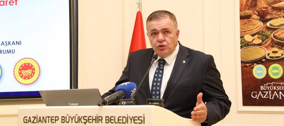 GTB’YE COĞRAFİ İŞARET BAŞARILARI İÇİN TEŞEKKÜR PLAKETİ