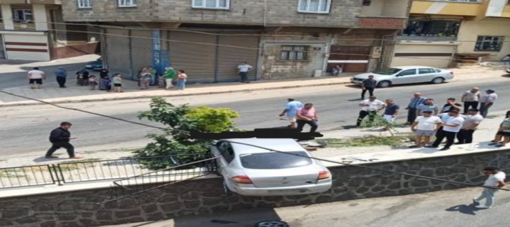 Güneş Mahallesi’nde Trafik Kazası: Mahalleli Tepkili