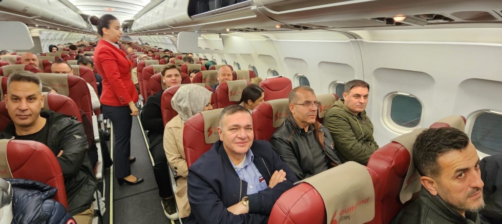 Güneydoğulu İhracatçılar Gaziantep'ten Dubai'ye özel uçakla gittiler