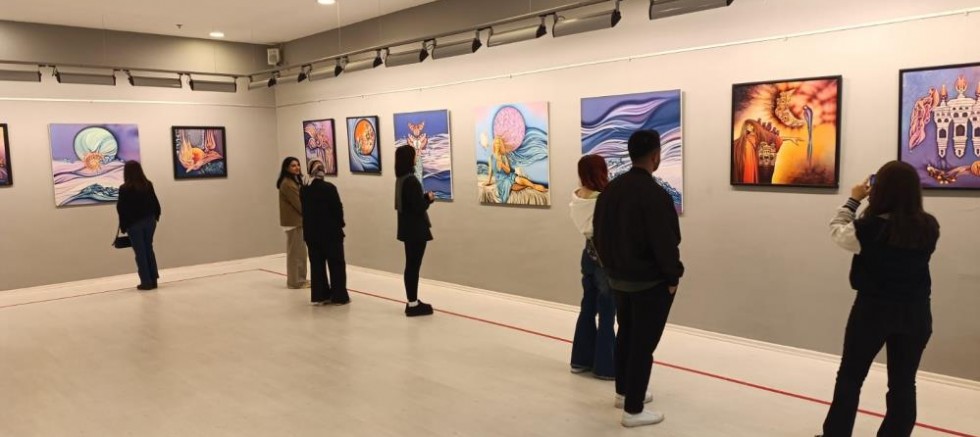 Güzel Sanatlar Fakültesi Öğrencilerinden SANKO Sanat Galerisine ziyaret