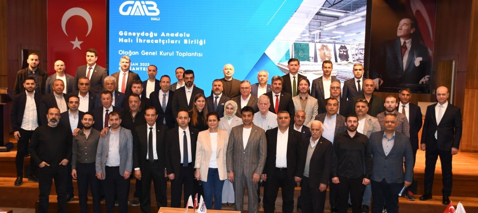 Halı sektörü Gaziantep ekonomisinin amiral gemisidir