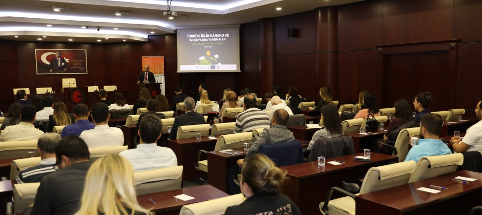 İKLİM KANUNU’NUN İŞ DÜNYASINA ETKİLERİ GTO’DA KONUŞULDU