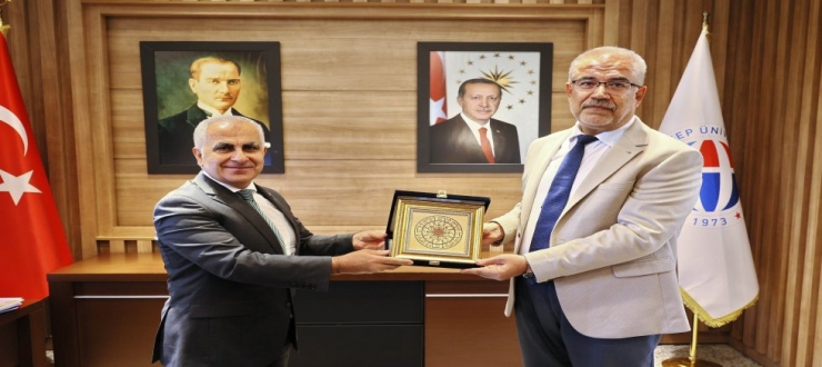 İLİM YAYMA CEMİYETİ’NDEN GAÜN REKTÖRÜNE ZİYARET