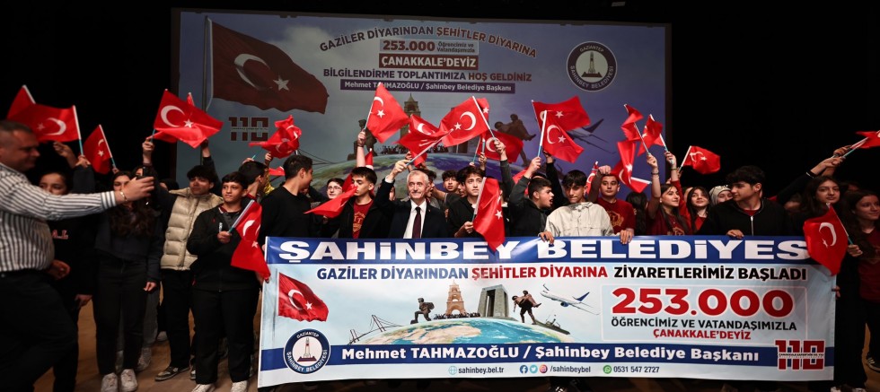 İLK KAFİLE ÇANAKKALE’YE UĞURLANDI