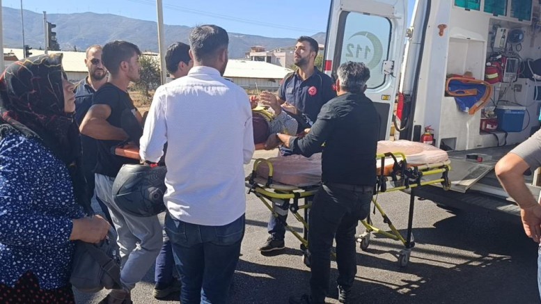 İslahiye'de otomobilin çarptığı yaya yaralandı