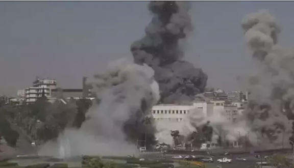 İsrail, Suriye'nin başkenti Şam'a yeni saldırılar düzenledi! Ölü ve yaralılar var