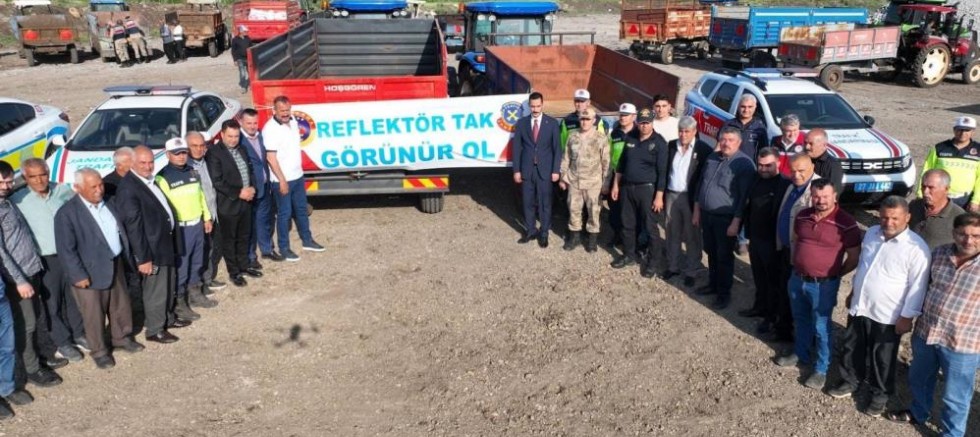 Jandarmadan 150 traktör sürücüsüne eğitim